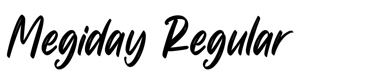 Megiday Regular
